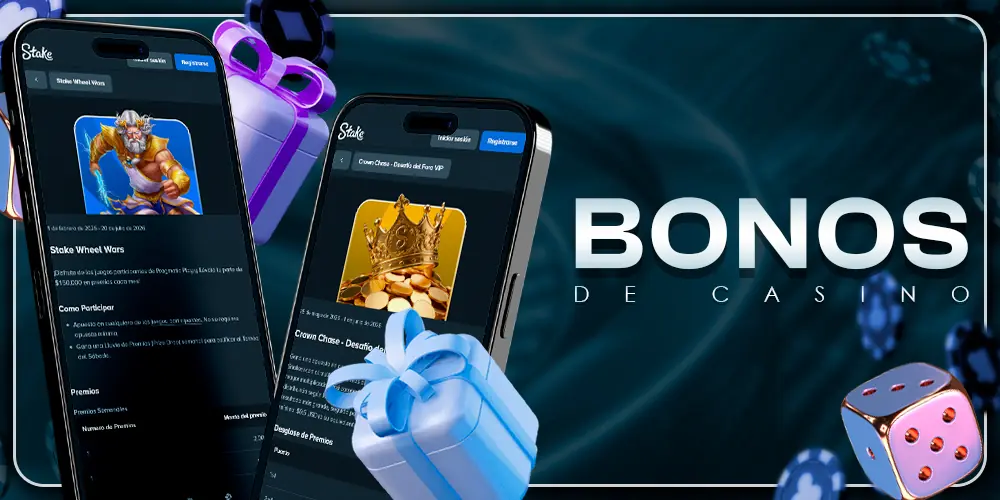 Regalos para los jugadores del casino.