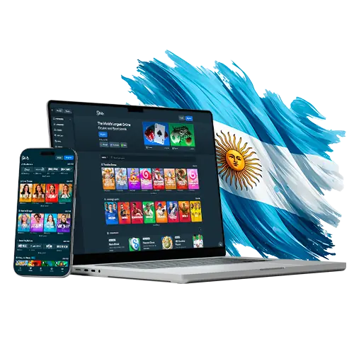 Juegos y apuestas en el casino.