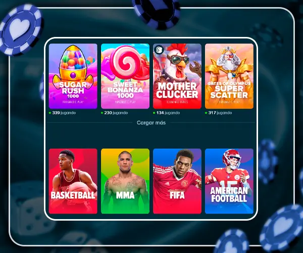 Juegos de apuestas.