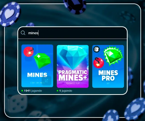 Buscar juegos de Mines.