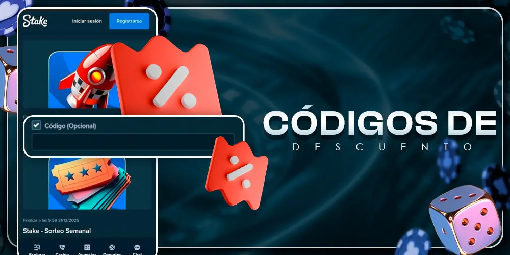 Códigos de bonificación de casino.